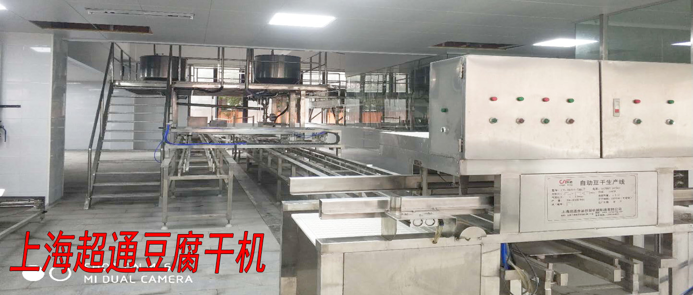 全自動(dòng)豆腐干成套生產(chǎn)線