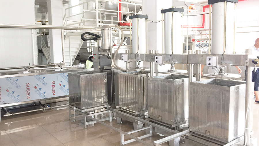 中、小型豆腐干生產(chǎn)線